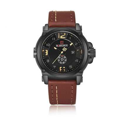 Spark & Surprises™ Luxury Quartz Men’s Watch – Waterproof Calendar Edition