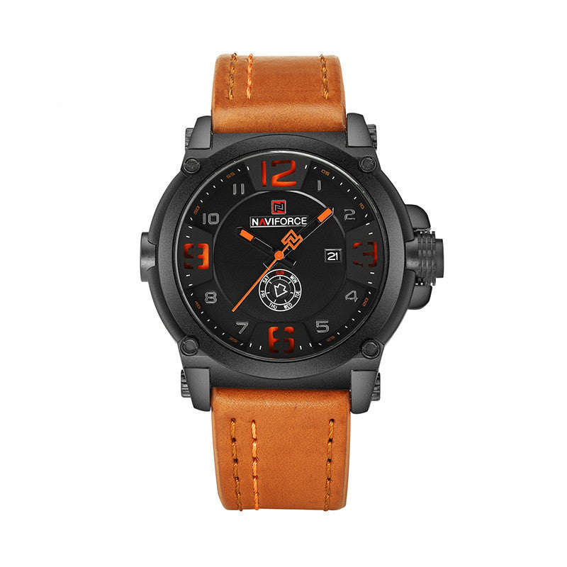 Spark & Surprises™ Luxury Quartz Men’s Watch – Waterproof Calendar Edition