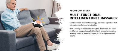 Spark & Surprises™ Smart Heated Knee Massager – Electric Pain Relief Therapy