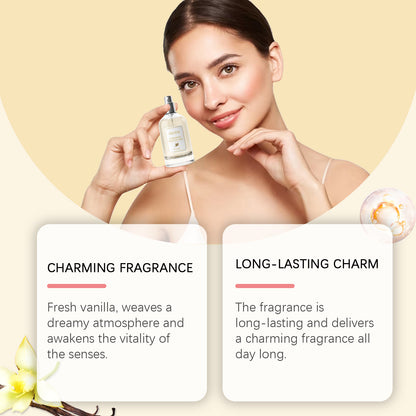 Spark & Surprises™ EELHOE Vanilla Body & Hair Perfume Spray – Long-Lasting Soft Floral Fragrance for Women