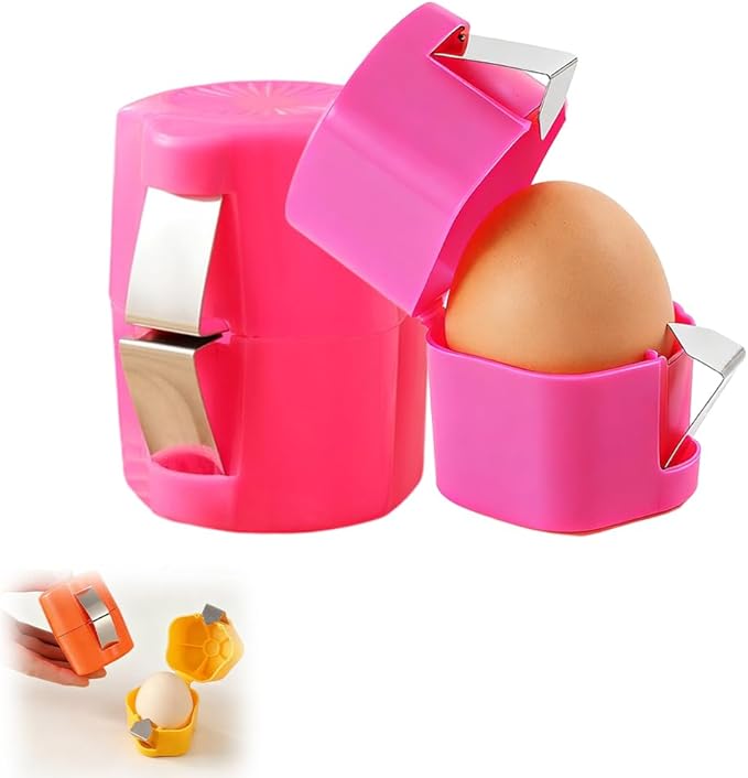 Spark & Surprises™ EasySnap Egg Opener – Mess-Free Egg Cracker (3-Pack)