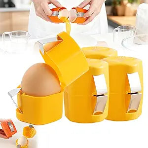 Spark & Surprises™ EasySnap Egg Opener – Mess-Free Egg Cracker (3-Pack)