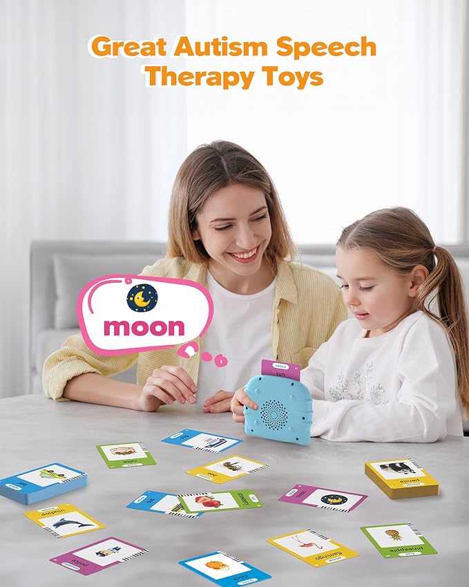 Spark & Surprises™ Talking Flash Cards – Montessori Learning for Toddlers