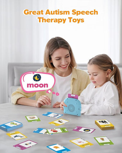 Spark & Surprises™ Talking Flash Cards – Montessori Learning for Toddlers