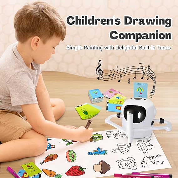 Spark & Surprises™ Interactive Drawing Robot for Kids