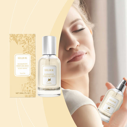 Spark & Surprises™ EELHOE Vanilla Body & Hair Perfume Spray – Long-Lasting Soft Floral Fragrance for Women