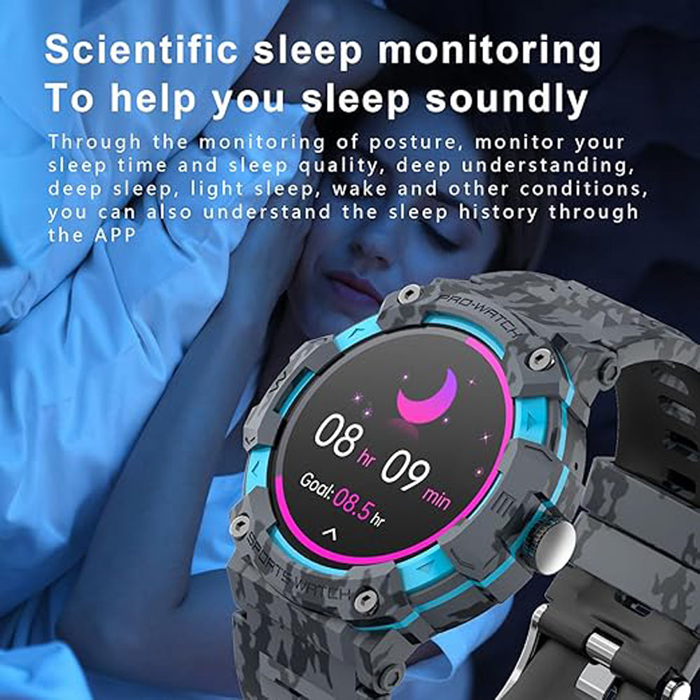 Spark & Surprises™ GPS Smartwatch – 1.39” TFT Display, Bluetooth 5.3 (iOS & Android)