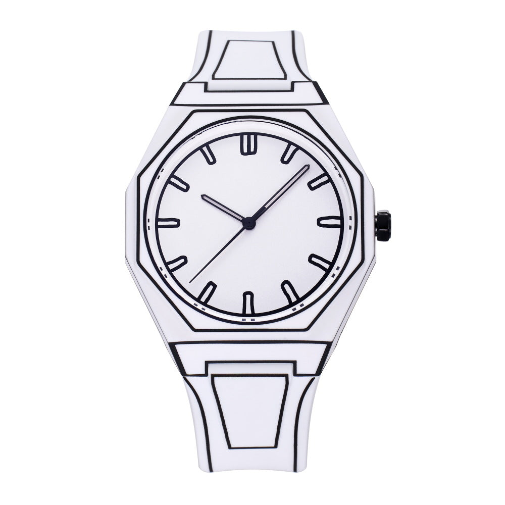 Deep Waterproof Comic-Style Watch – Bold, Fun & Everyday Ready