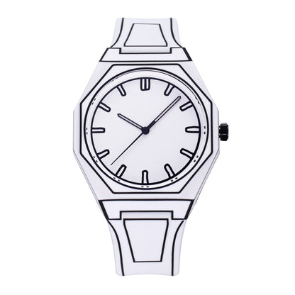 Deep Waterproof Comic-Style Watch – Bold, Fun & Everyday Ready