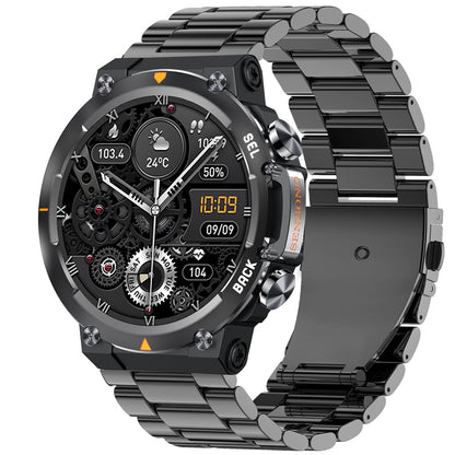 MAX18 Men’s Smartwatch – AMOLED 1.43″, Bluetooth Calls & AI Voice