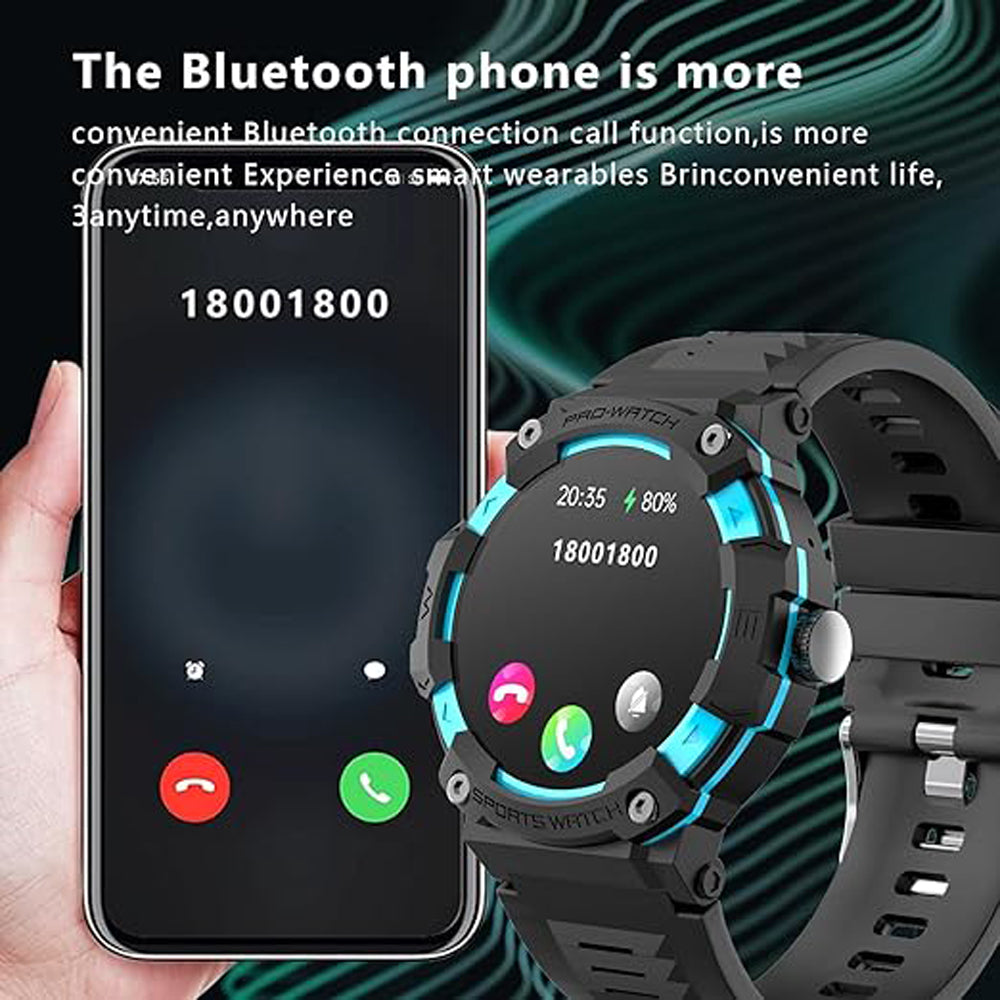 Spark & Surprises™ GPS Smartwatch – 1.39” TFT Display, Bluetooth 5.3 (iOS & Android)