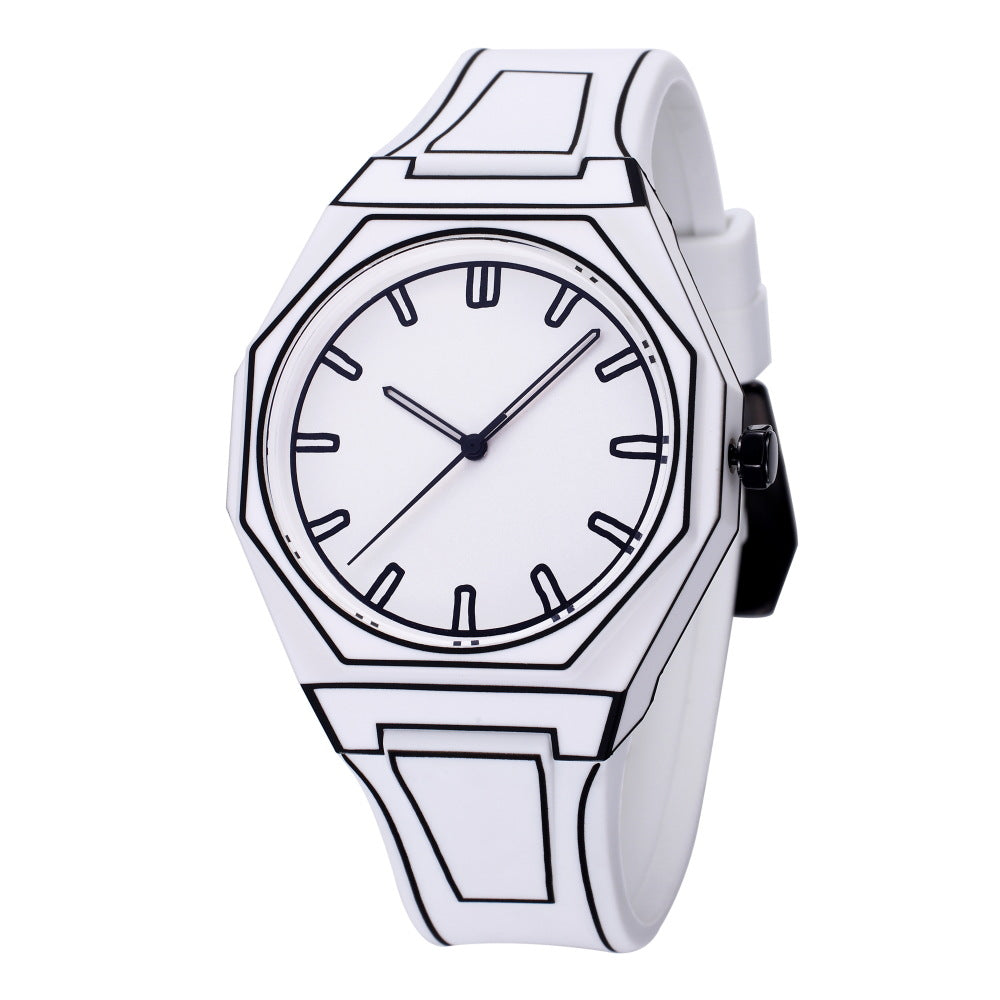 Deep Waterproof Comic-Style Watch – Bold, Fun & Everyday Ready