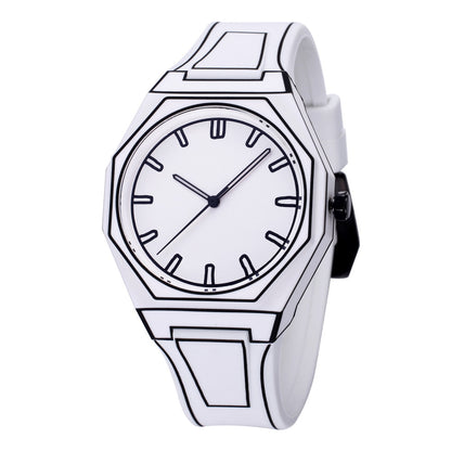 Deep Waterproof Comic-Style Watch – Bold, Fun & Everyday Ready