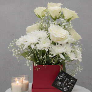 Heavenly Roses – Red & White Blend