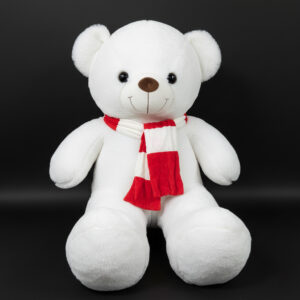 Love in Grandeur – Big white Teddy Bear Gift