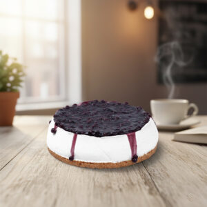 Creamy Blueberry Cheesecake