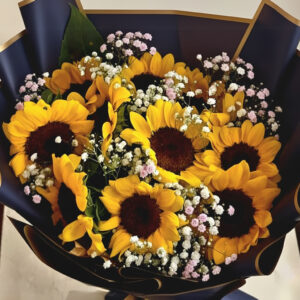 Bright Bloom Sunflower Bouquet