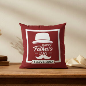Timeless Elegance Cushion Cover for Dad