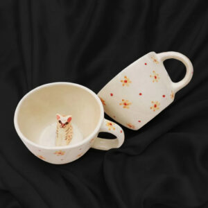 Cute Yellow Cat Coffee Mug