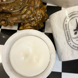 Marble Glow Candles by Chambery