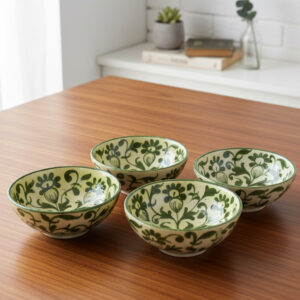 Floral Hand-Painted Piyala