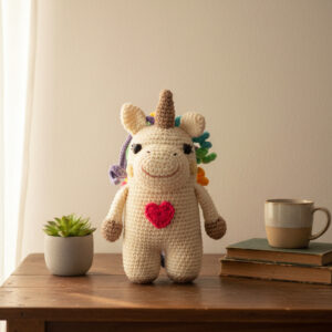 Ukie – Your Little Crochet Unicorn Companion