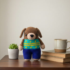 Dash the Dog – Handmade Crochet Buddy