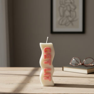 Motivational Quote Candle – Get Lit