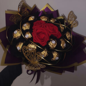 Majestic Charm Ferrero Rocher Bouquet