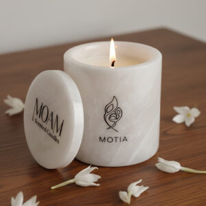 MOAM Aromatic Motia Marble Candle