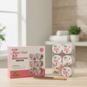 Glow Mani Pedi Kit – Repair Rough Patches, Strengthen Nails & Moisturize Hands & Feet