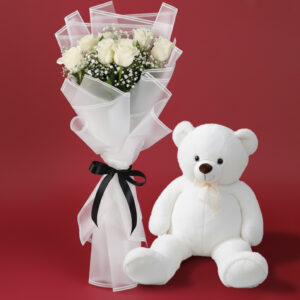 Dreamy Roses with Teddy George