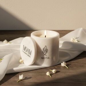 Motia Aromatic Marble Jar Candle – MOAM