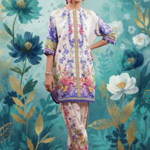 Sana Safinaz Lawn Collection – H253-005A-2C – Unstitched 2 Piece