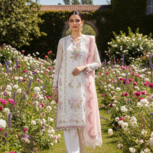Sana Safinaz M251-009A-3CT – Unstitched Lawn Ensemble (3 Piece)