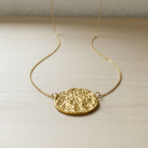Circle of Life Necklace – Gold Plated