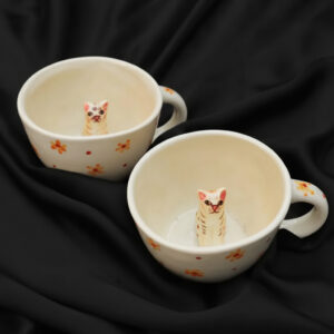 Cute Yellow Cat Coffee Mug