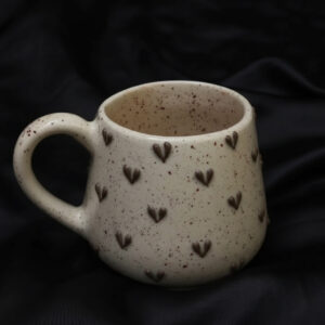 Romantic 3D Hearts Ceramic Mug