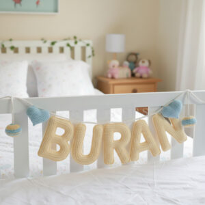 Alphabet Crochet Bunting