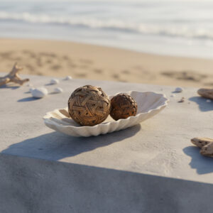 Travertine Stone Dish – Brookstone Collection