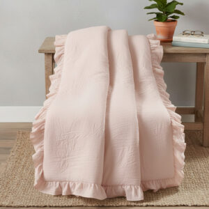 Ruffled Comfort Blanket