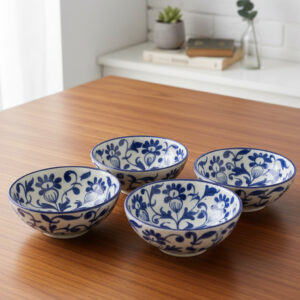 Floral Hand-Painted Piyala