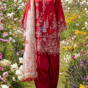 Sana Safinaz – Design M252-020B-CV – Unstitched Lawn 3 Piece