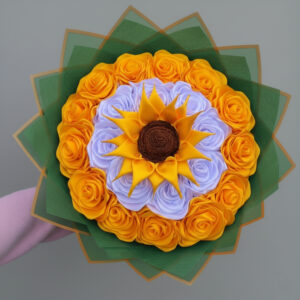 Sunshine Bliss Silk Sunflowers